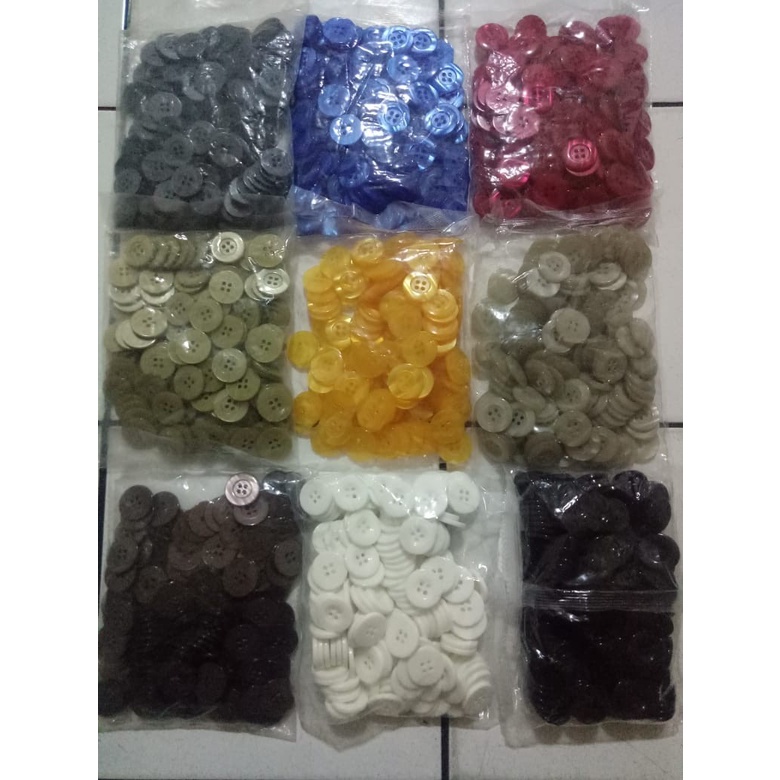 isi 144 pcs kancing celana /kancing baju/32L/21MM/ kancing jas 2CM