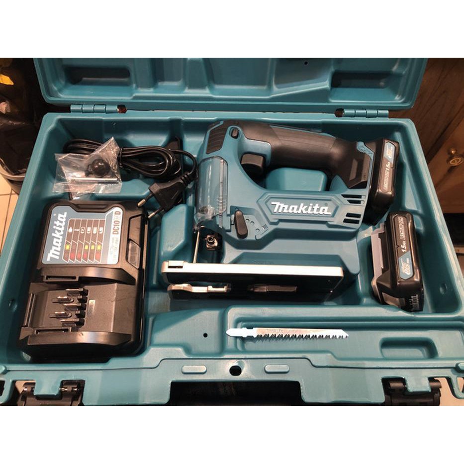 MESIN JIGSAW CORDLESS MAKITA/ MAKITA JV 101 DWYE ( 12 Volt battery