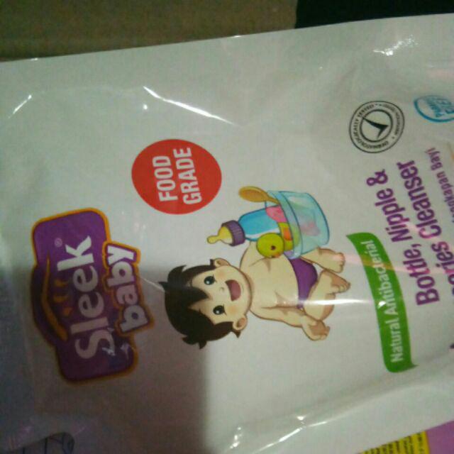 Sleek Cairan Pencuci Botol Refill 450 Ml