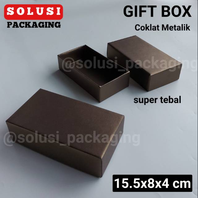 

[8pcs] Kotak COKLAT SUPER TEBAL/TEMPAT SOUVENIR/GIFT BOX/BUNGKUS KADO/KARDUS