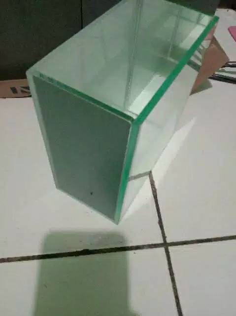 Soliter Aquarium Selfi Ikan Hias Double Cermin 15x8x15.