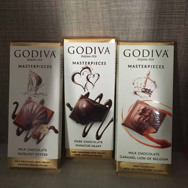 Cokelat Godiva belgium 1926 masterpieces ( sisa Caramel aja)