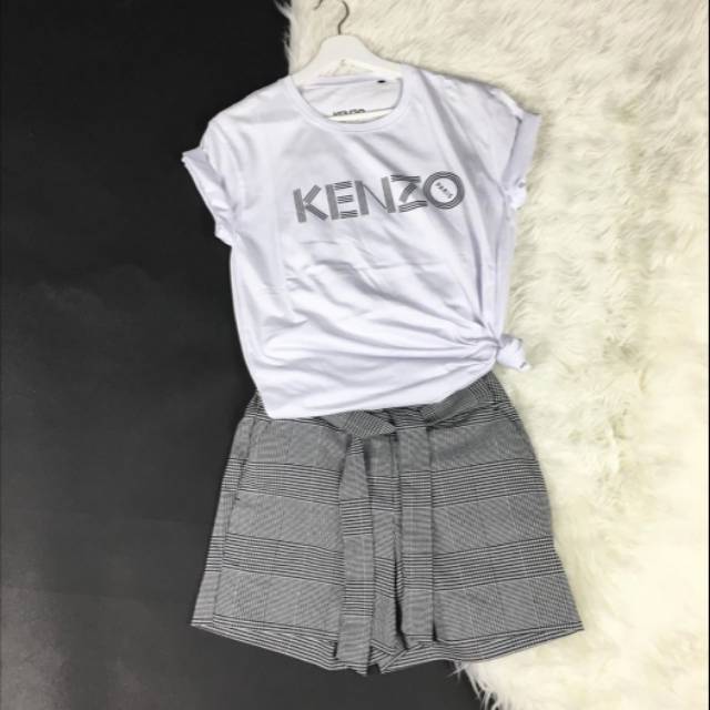 Kaos Atasan Kenzo putih