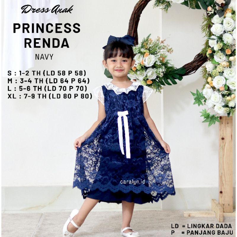 KEBAYA DRESS BRUKAT ANAK PRINCESS