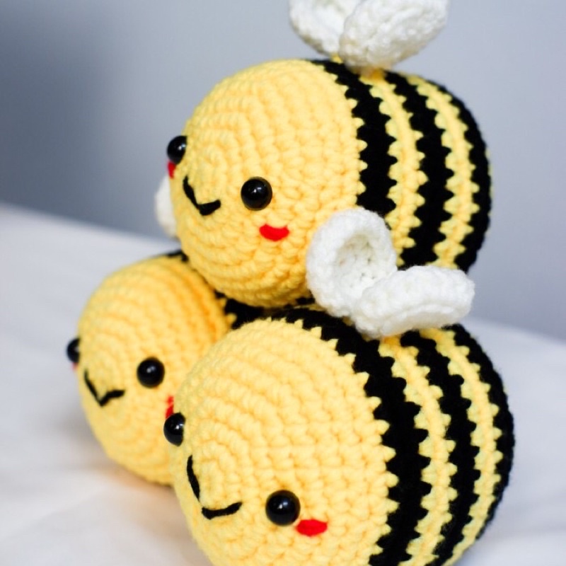 BONEKA LEBAH bee amigurumi Tinthingstudio