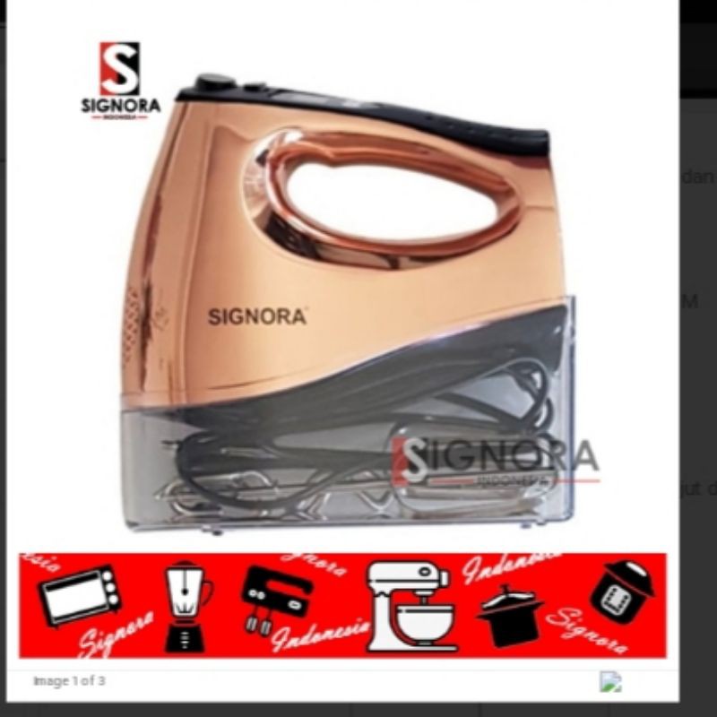 hand mixer digital Signora