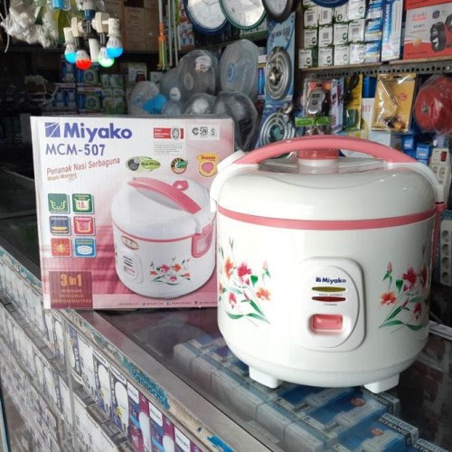 Cosmos Rice Cooker Non Stick CRJ-3301 / Cosmos Ukuran 8 Liter / Cosmos Penanak Nasi Putih