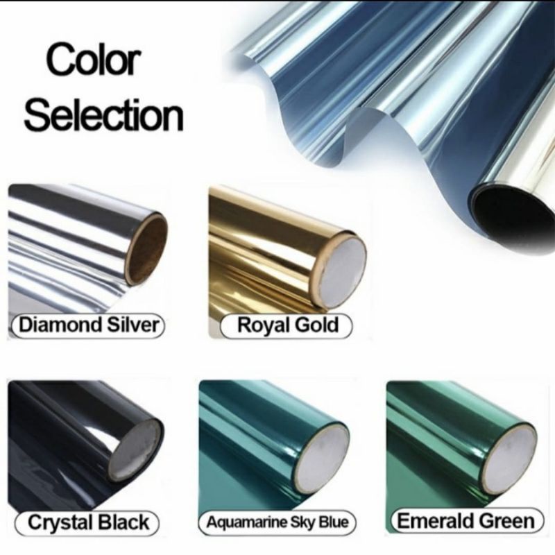 kaca film/ kaca film cermin /kaca film one way/ stiker kaca/ stiker kaca cermin/ kaca film