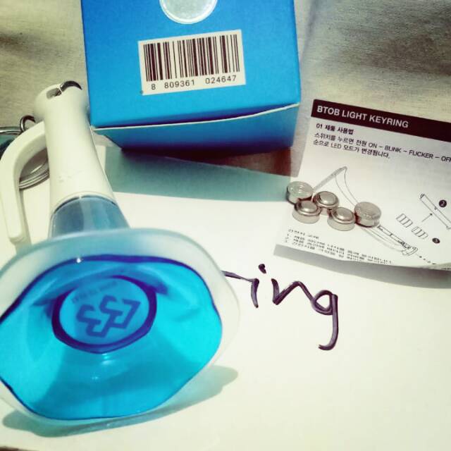 Mini Lightstick keyring BTOB