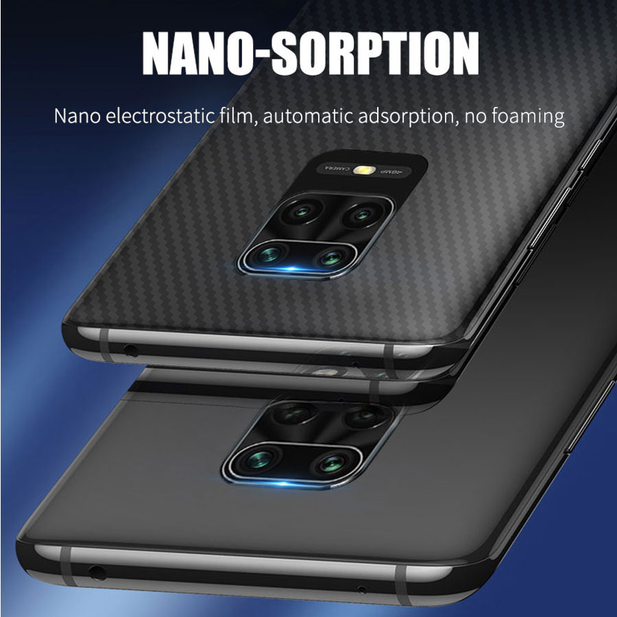 2 In 1 Camera Lens Tempered Glass for Xiaomi Redmi Note 9 9s Pro Max + Carbon Fiber Screen Protector