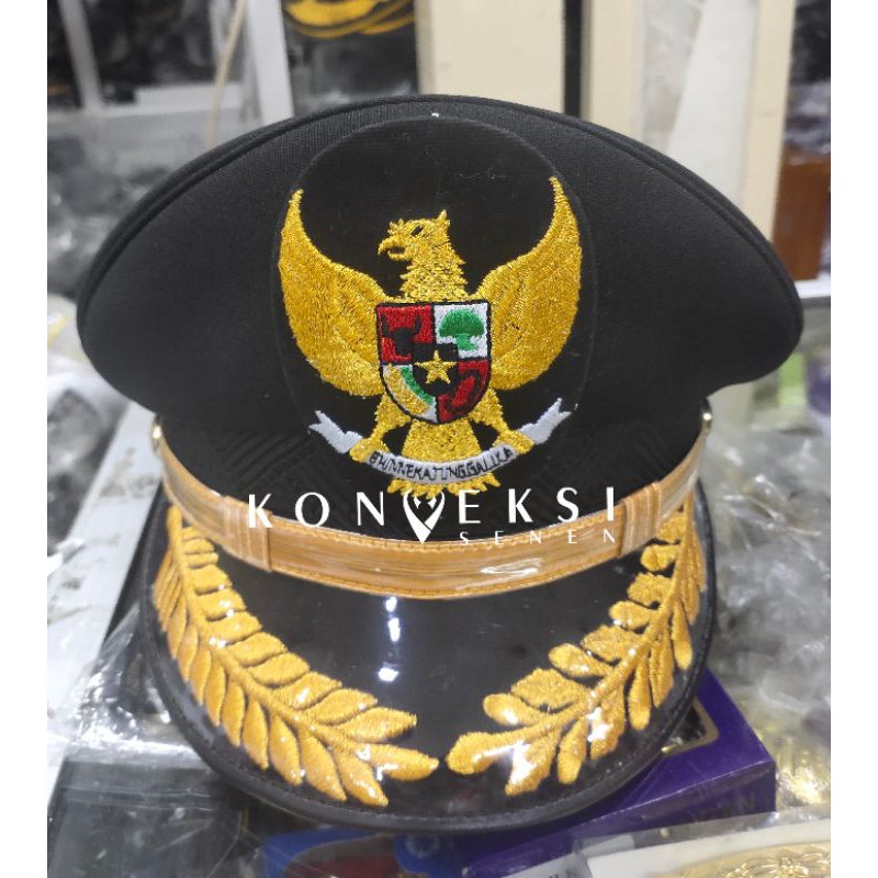 Topi Pet bupati bordiran