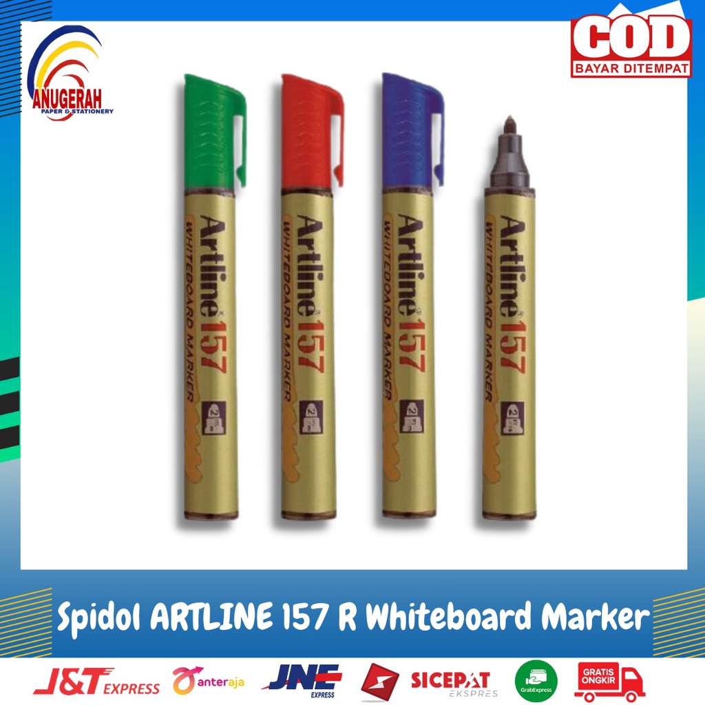 

SPIDOL ARTLINE 157 R WHITEBOARD MARKER (PCS)