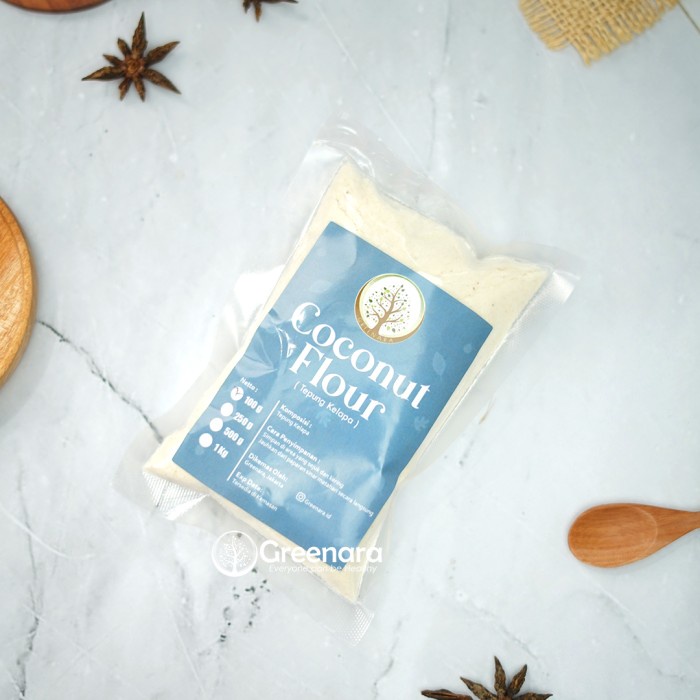 

D02D1 Organic Coconut Flour 100Gr / Tepung Kelapa Organik Da01D100