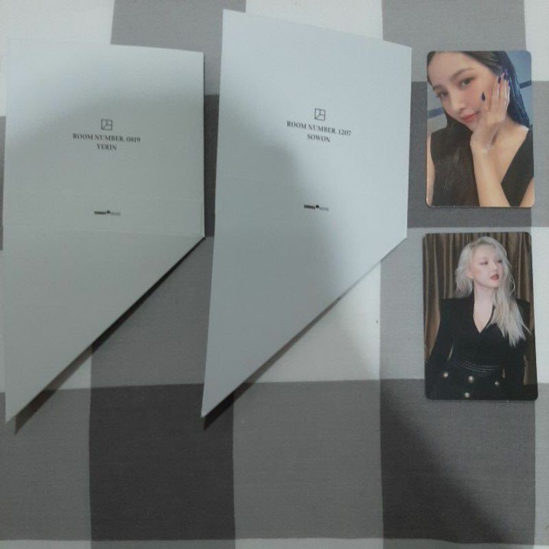 gfriend walpurgis night mago photocard yerin sowon wtt