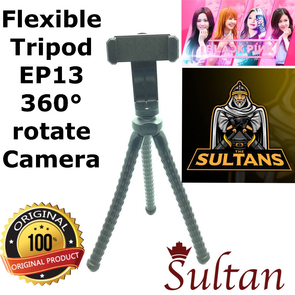 Tripod MINI Flexible / SPIDER EP13 360 NEW BRACKET ORIGINAL HOLDER HP BELAJAR ONLINE