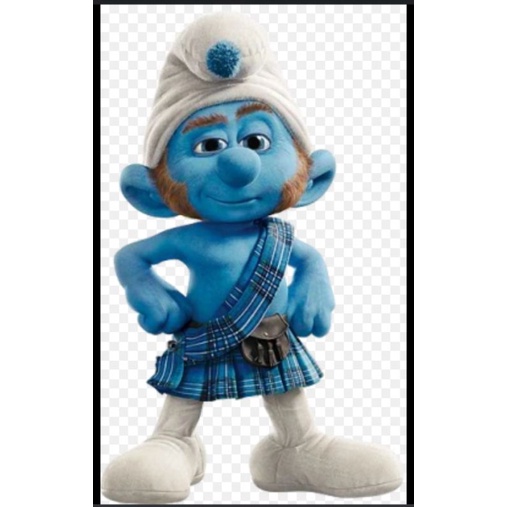 Boneka Gutsy The Smurfs original Preloved