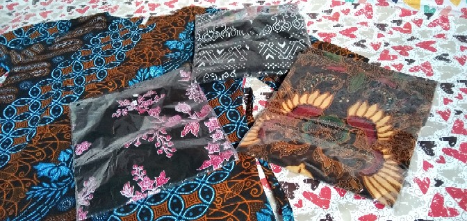 Atasan Batik Dolby Dolbi Dobby Doby Tenun Sutra Tulis Halus Katun Atbm Baron ,sarombit Atasan