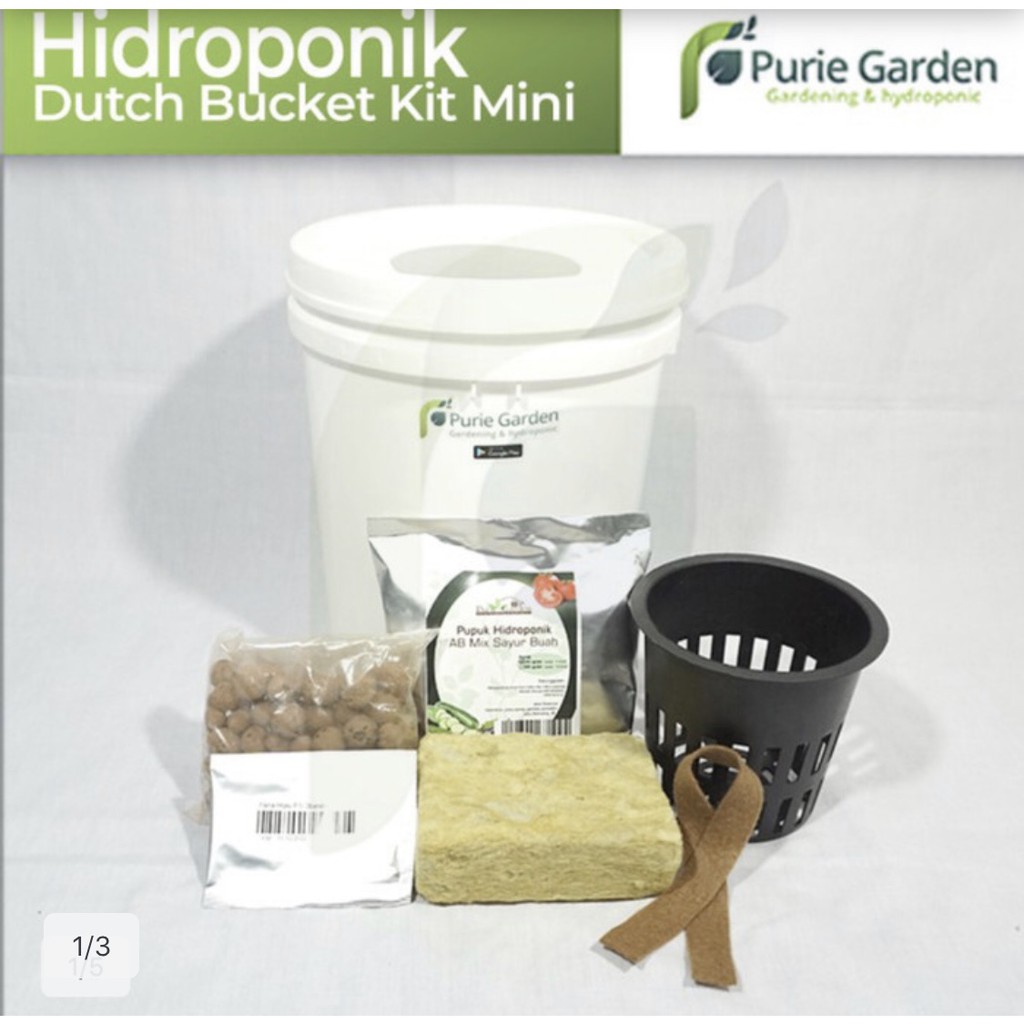 Hidroponik Dutch Bucket Kit Mini