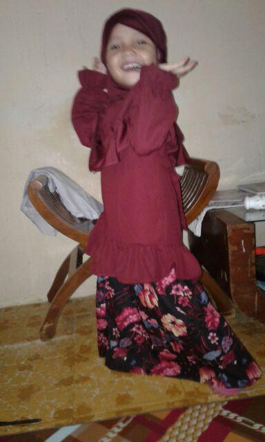 Paku Payung | Ready Set Rok Katun Size Xl (7-8y)- (srk)