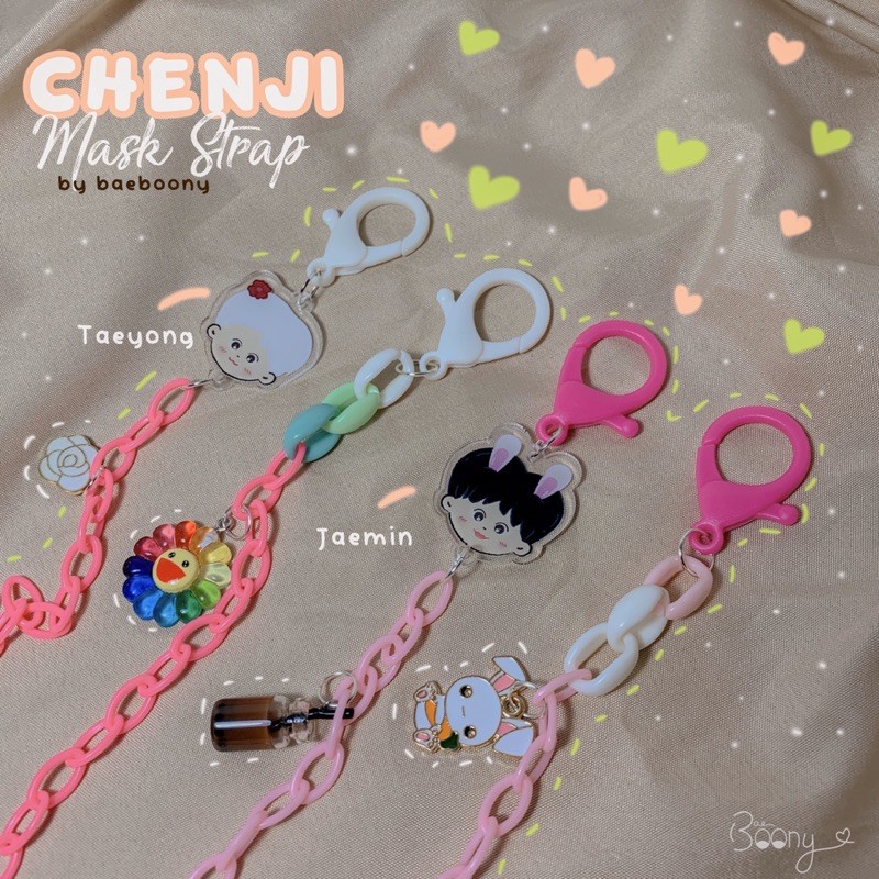 CHENJI Mask Strap (Jaemin/Taeyong/Chenle/Haechan/Jaehyun/Jisung) by BaeBoony