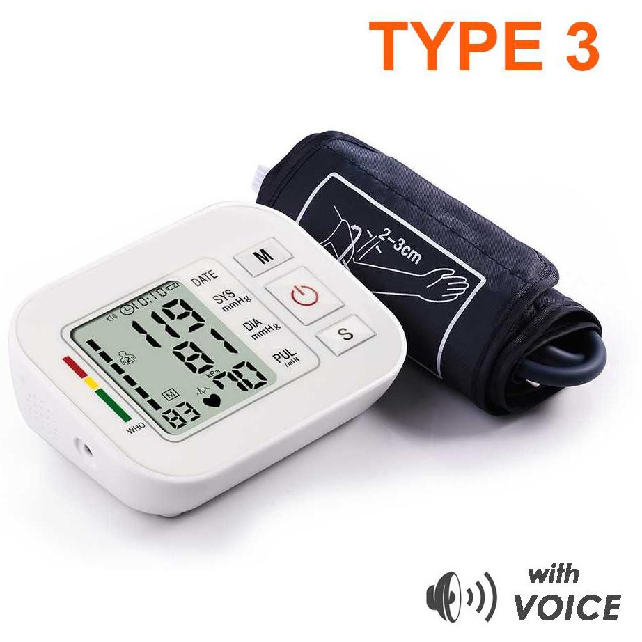 Bagus Banget.. Tensimeter Digital Alat Cek Pengukur Tekanan Tensi Darah dengan Suara Voice Sphygmoma
