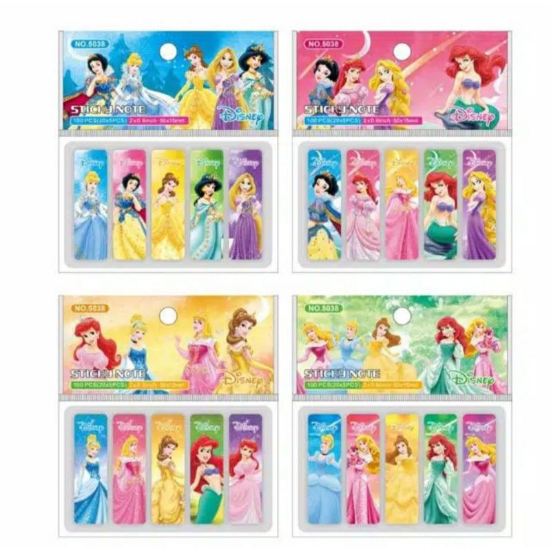 

JambiStore Sticky Note Plastik Motif / Pembatas Buku Isi 100pieces