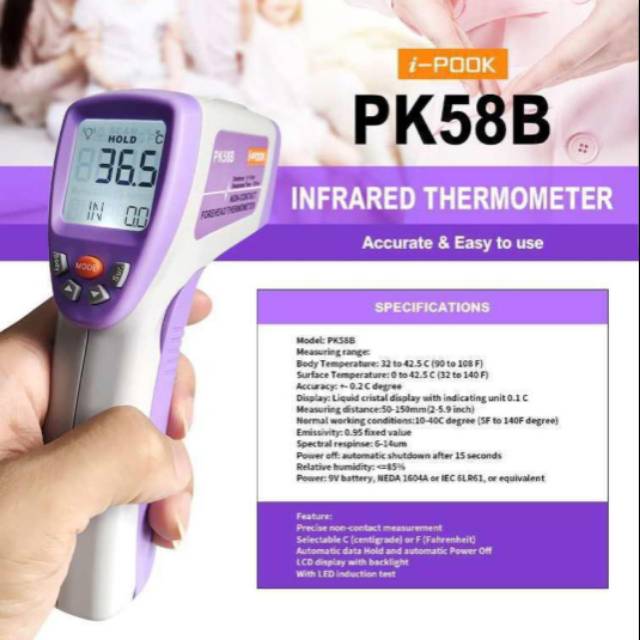 Termometer Infrared Termometer Tembak
