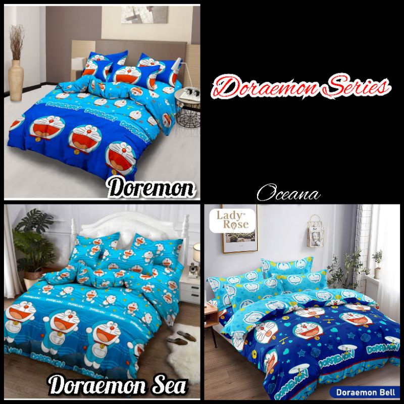 Bedcover Lady Rose Doraemon 160/180x200
