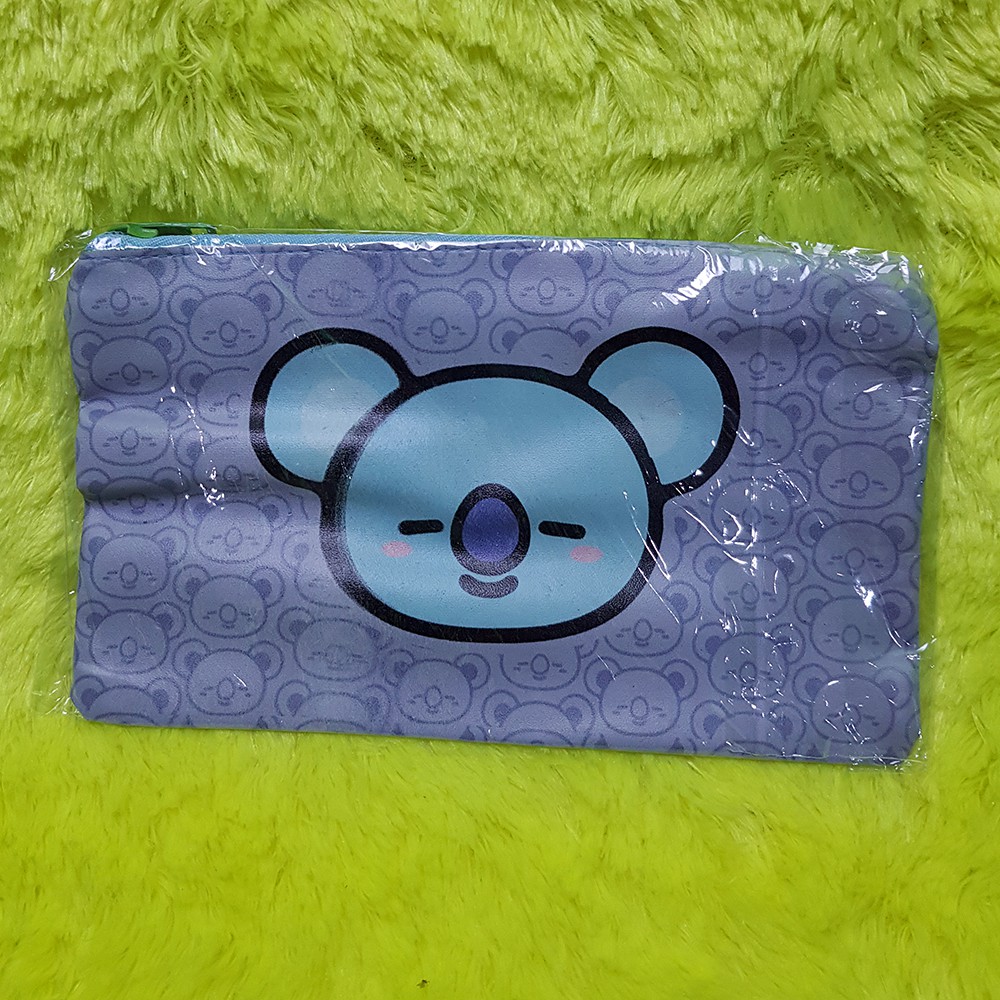 

Tempat Pensil Bt21 Koya Tepak Pencase Bts Pouch Kpop