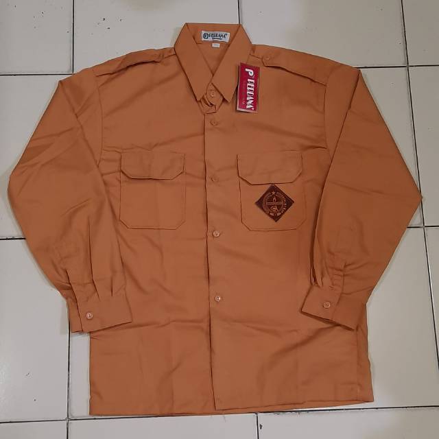 Baju Seragam Pramuka Penggalang Saku 2 Lengan Panjang SMP / MTS / SMA / MA