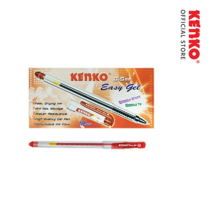 

Pulpen Pen Kenko Easy Gel 0.5 MM