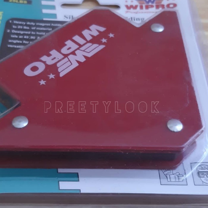 Terkini Siku Magnet Welding 5" Smart Las M-Panah 75 LB Merk Wipro