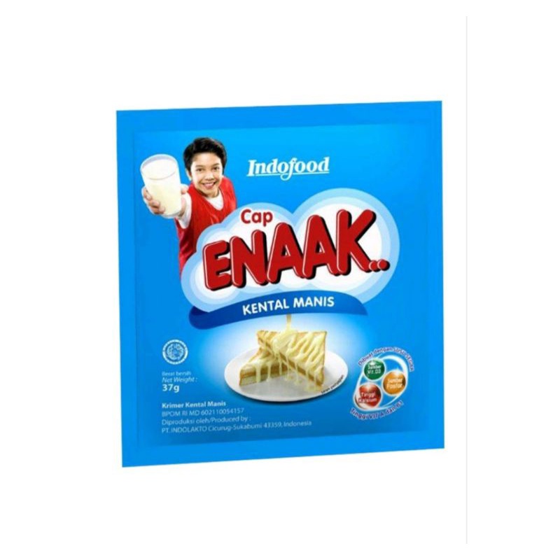 

susu cap enak putih sachet 37 gr ( 6 pcs x 37 gr )