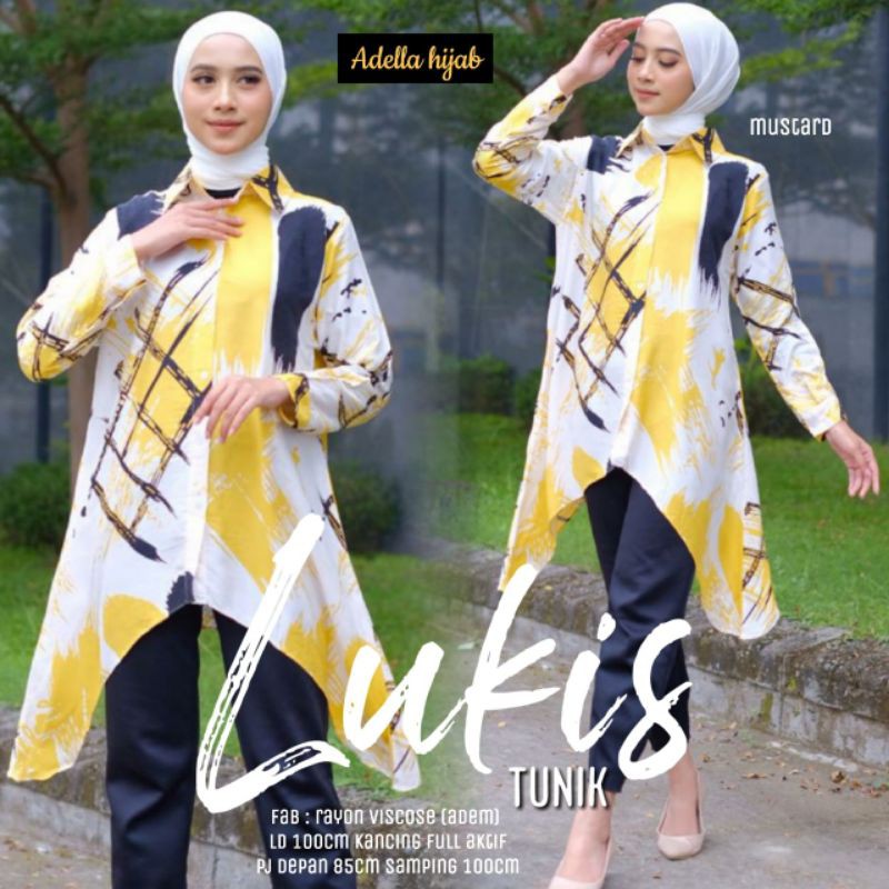 lukis tunik