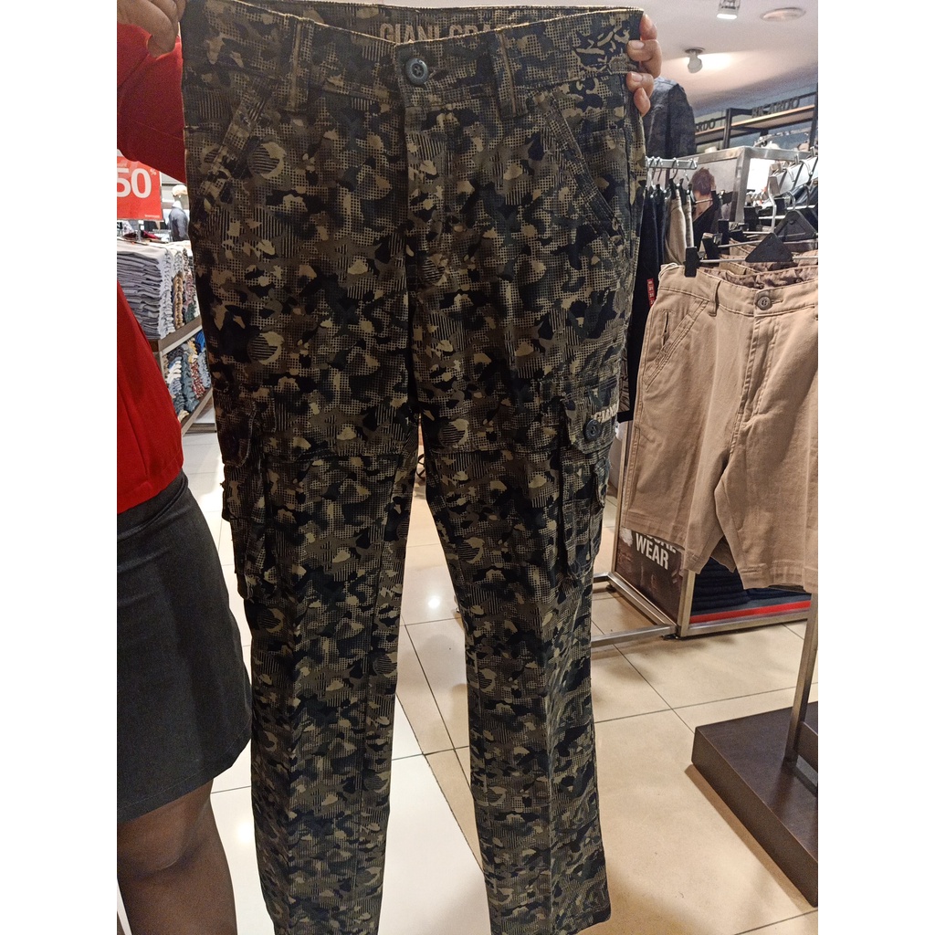 GIANI GRACIO Celana Panjang Cargo ARMY G8311808203