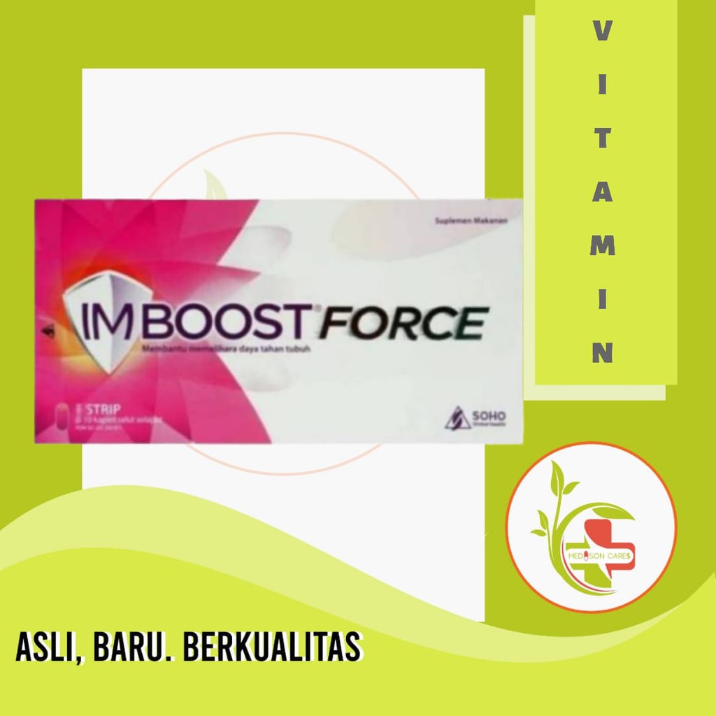 Imboost force tab vitamin original | per box isi 30 |