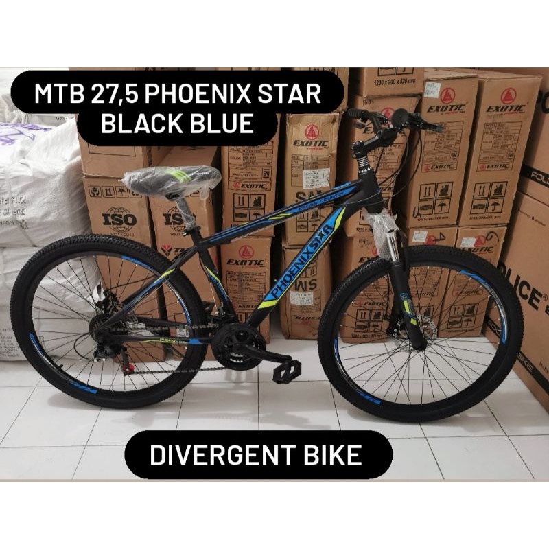 Sepeda MTB 27,5 Phoenix Star 21 Speed Cakram Mekanik Murah / Sepeda Gunung 27,5 PhoenixStar 21 Speed-1