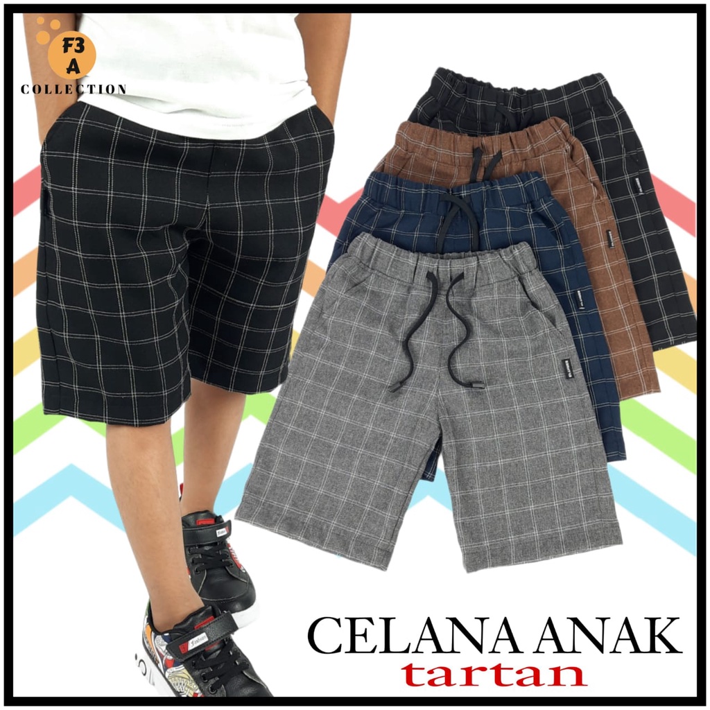 CELANA TARTAN CELANA ANAK LAKI LAKI CELANA PENDEK ANAK CELANA PENDEK TARTAN CINOS ANAK CELANA CINOS 