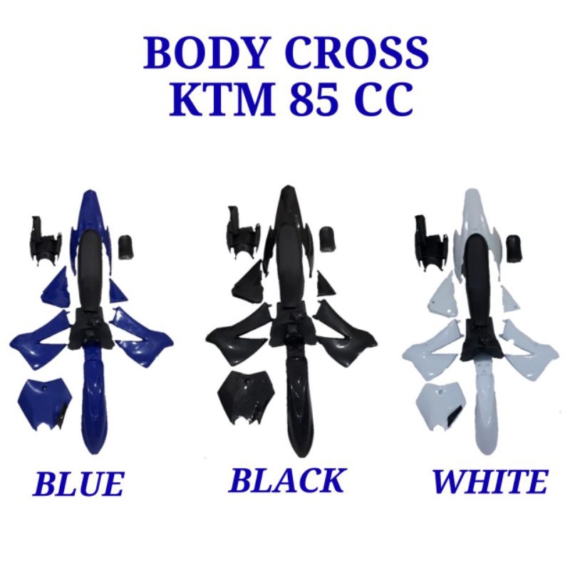 Body Cross KTM 85CC Full Set Tebal