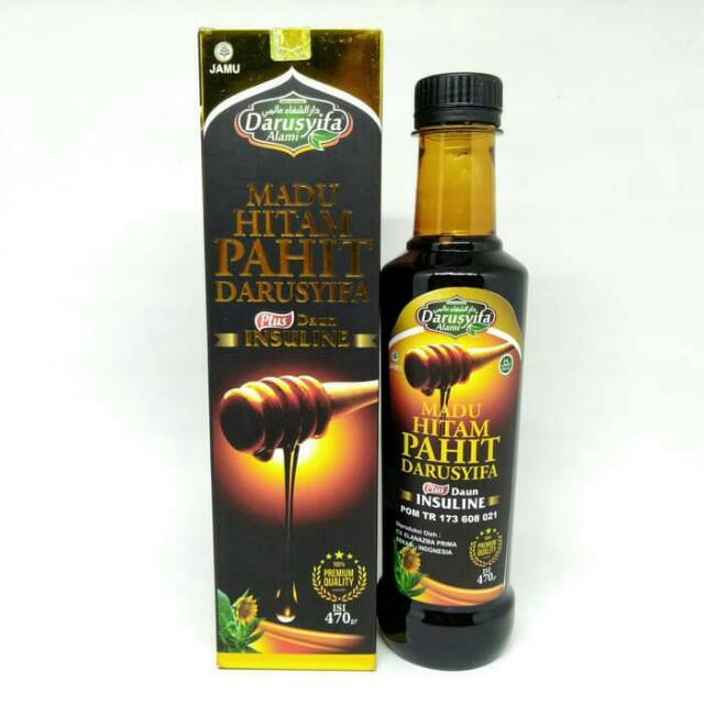 

madu hitam pahit ramuan darusyifa