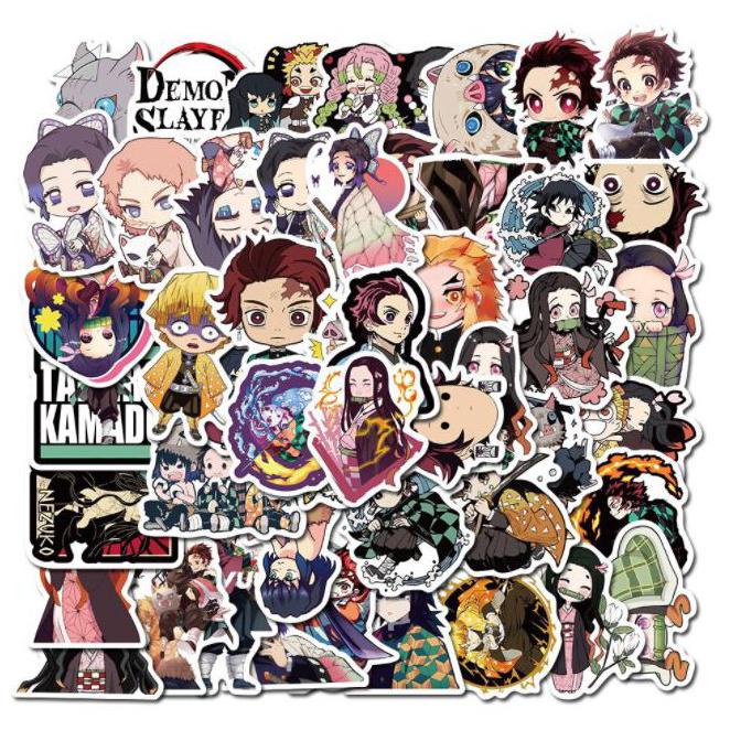 

Trendi Demon Slayer Kimetsu No Yaiba Stickers Stiker Anime Scrapbook Laptop Sale!!!