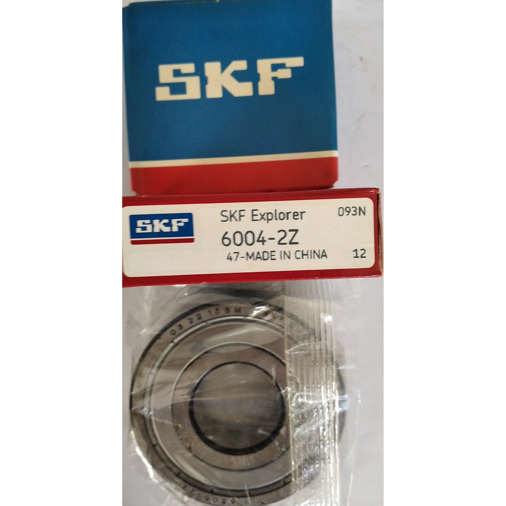 BALL BEARING SKF 6004 2Z   / Laher Bering 6004 ZZ -SKF Original
