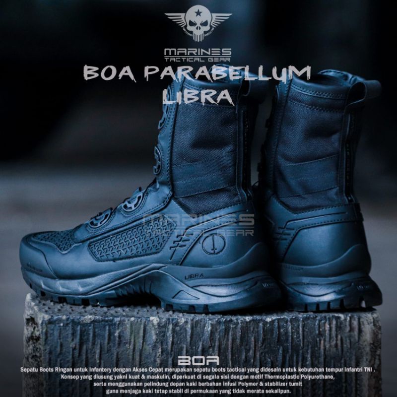 Sepatu PDL Tactical Boa Parabellum LIBRA Original