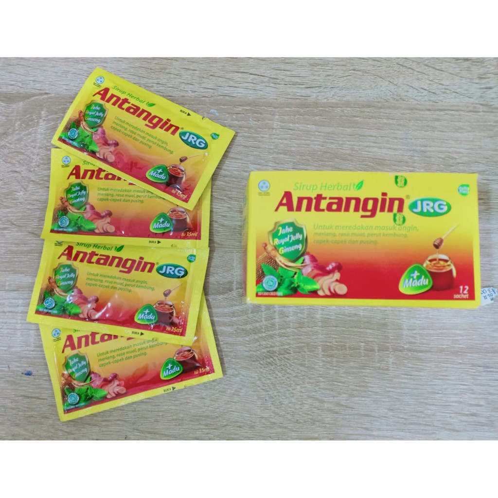 ANTANGIN JRG - CAIR 12 SACHET - JRG TABLET - GOOD NIGHT TABLET - HABBATUSSAUDA CAIR