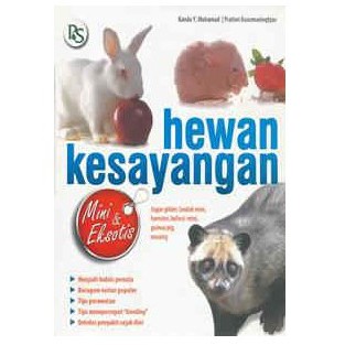 Buku Hewan Kesayangan Mini Dan Eksotis Shopee Indonesia