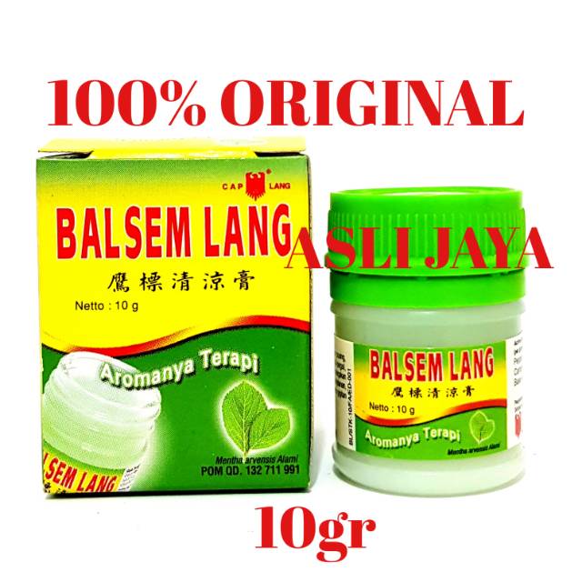 Balsem Lang / Balsem Cap Lang - 10gram