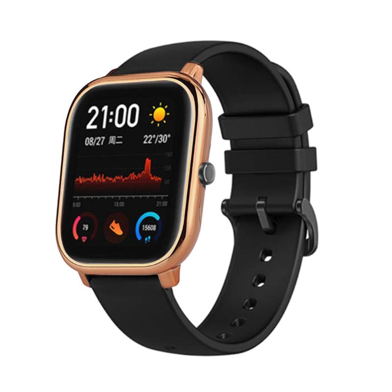 Btsg Casing Pelindung Layar Bahan PC Untuk Smartwatch Huawei mi Amaz-fit GTS