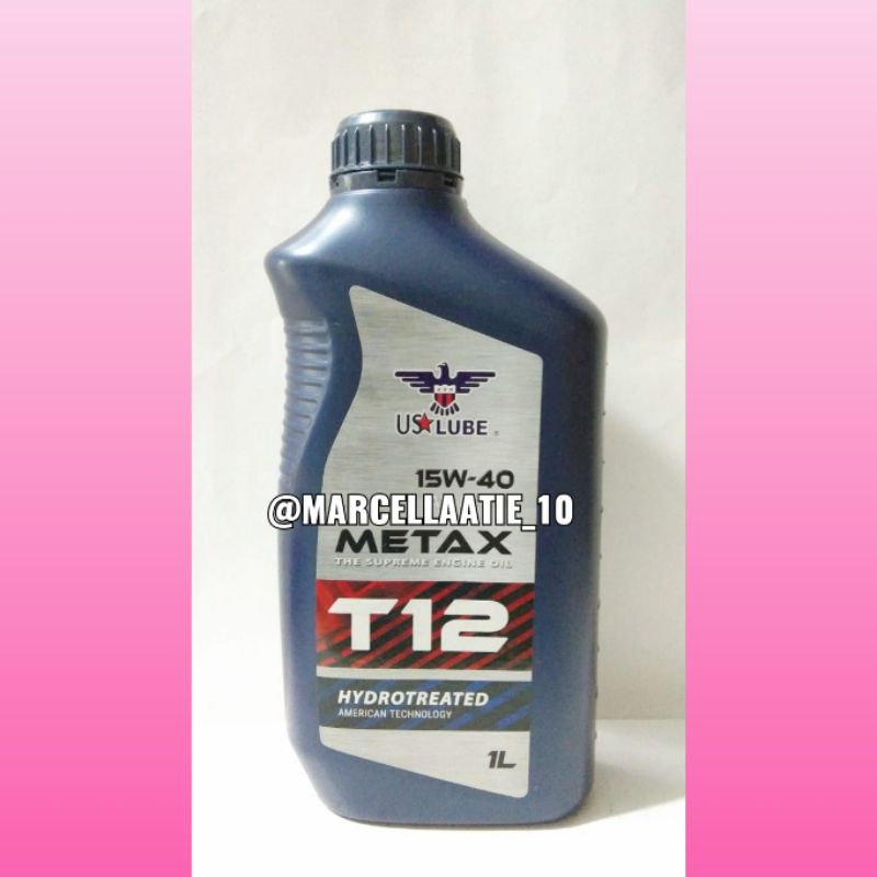 OLI MOBIL MURAH US LUBE USALUBE METAX T12 15W-40 1LITER