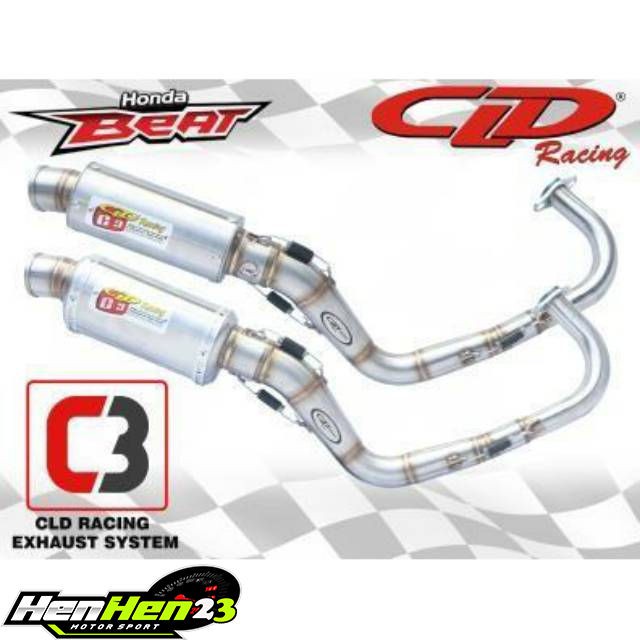 KNALPOT CLD Racing HONDA BEAT VARIO C3 BULAT C3 OVAL