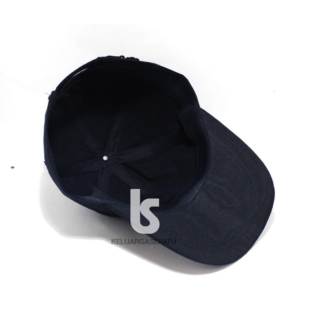 Topi pria cowi sporty navy